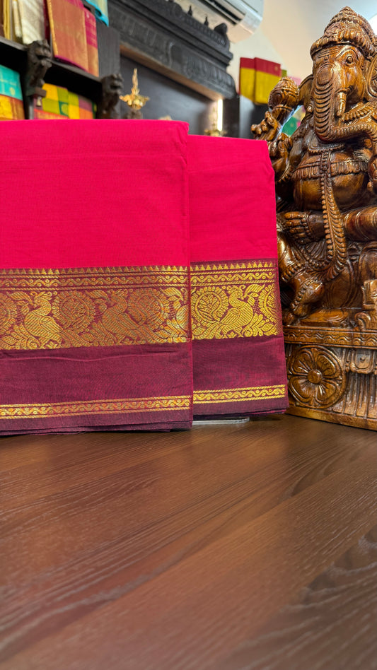 Kanchi Cotton Saree