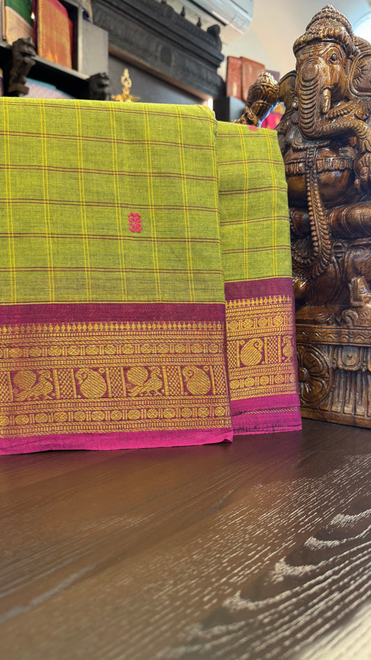 Kanchi Cotton Saree
