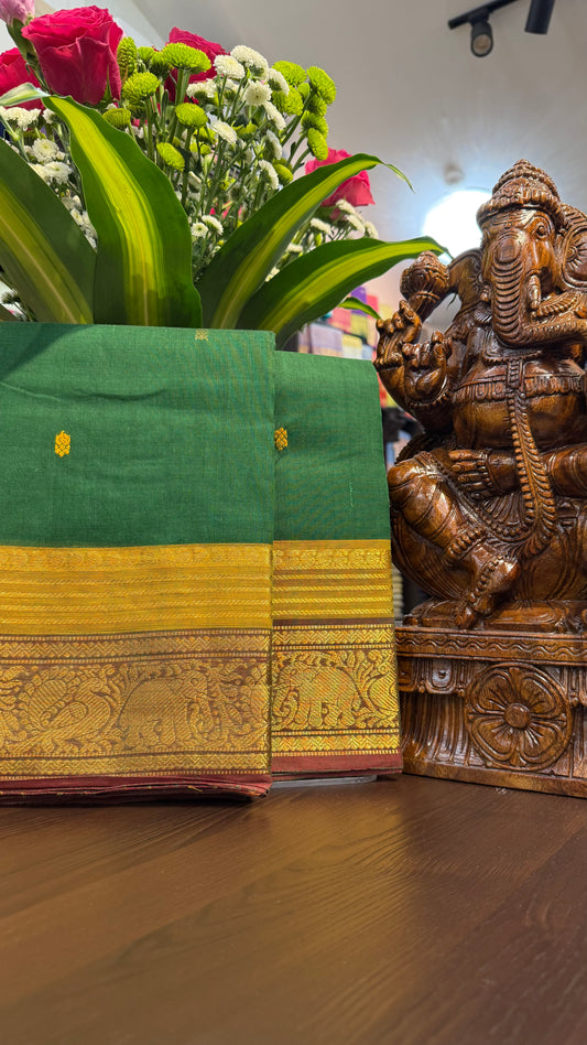 Kanchi Cotton Saree