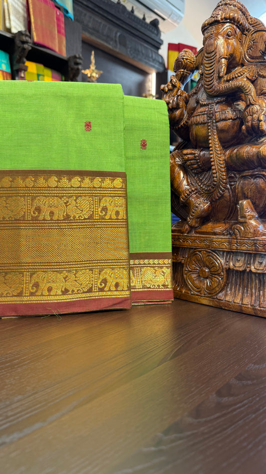 Kanchi Cotton Saree
