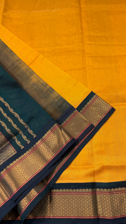 HANDLOOM KANCHIPURAM SILK COTTON (KSC203)