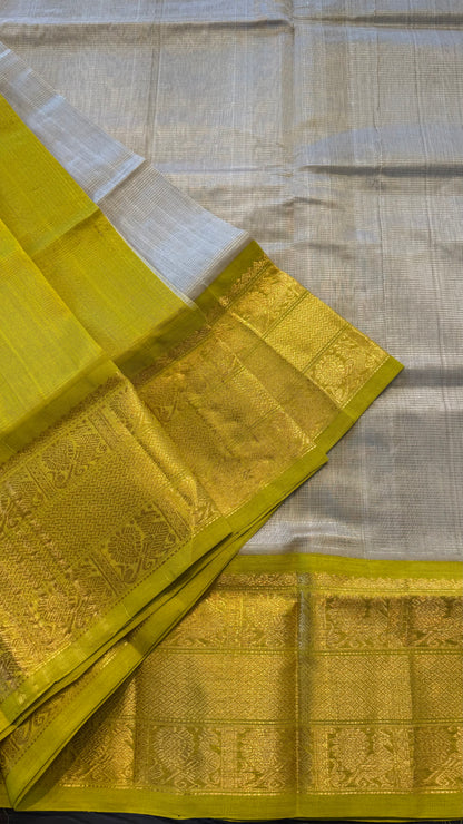 HANDLOOM KANCHIPURAM SILK COTTON (KSC235)