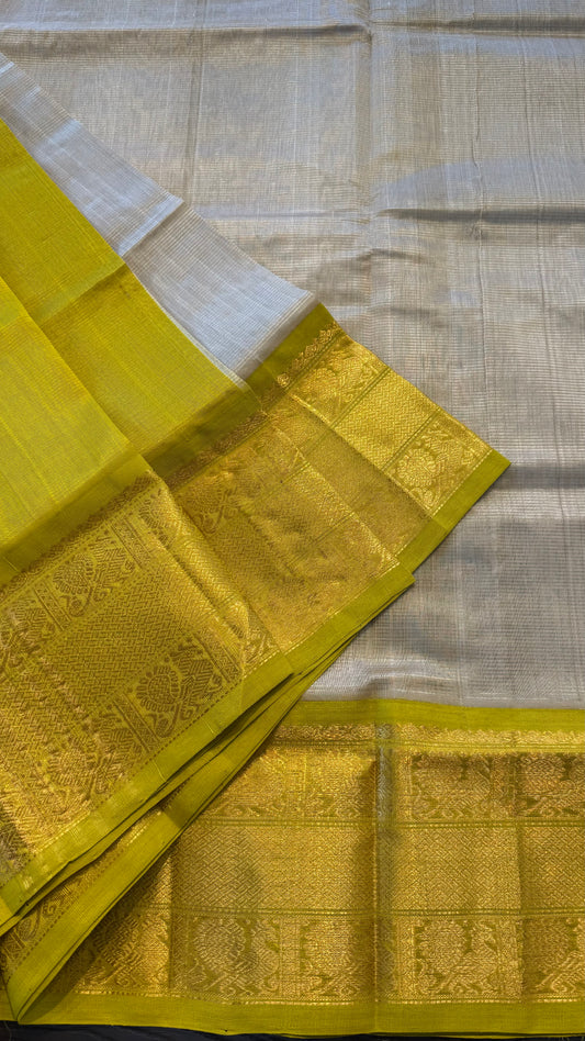 HANDLOOM KANCHIPURAM SILK COTTON (KSC235)