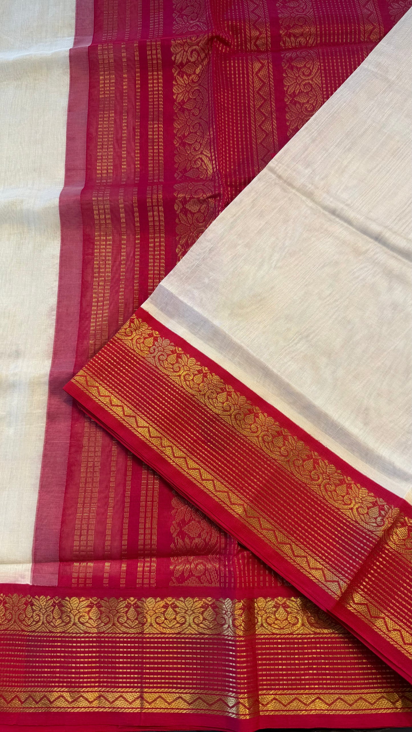 HANDLOOM KANCHIPURAM SILK COTTON (KSC224)