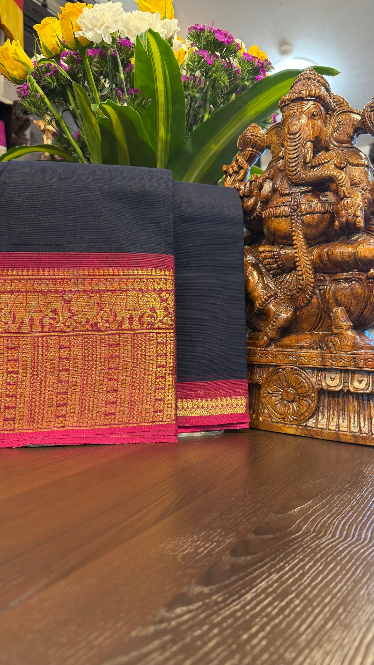 Kanchi Cotton Saree