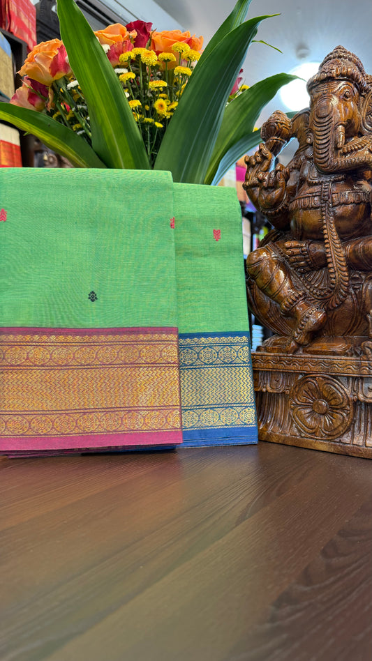 Kanchi Cotton Saree