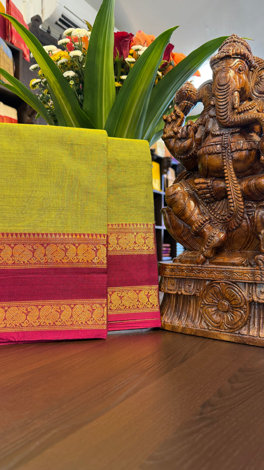 Kanchi Cotton Saree