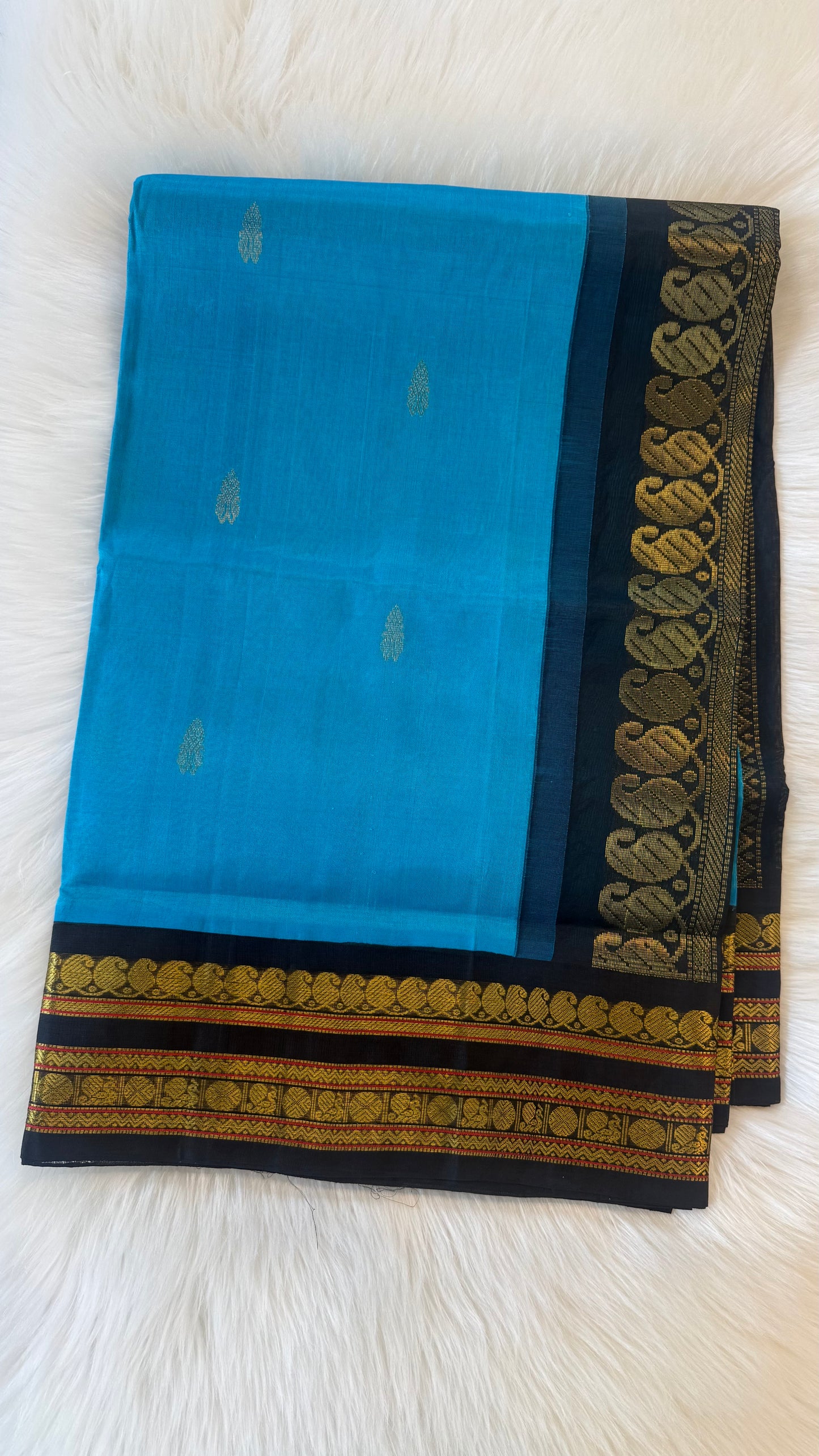 HANDLOOM KANCHIPURAM SILK COTTON (KSC283)