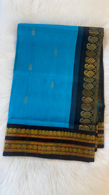 HANDLOOM KANCHIPURAM SILK COTTON (KSC283)