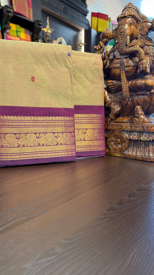 Kanchi Cotton Saree