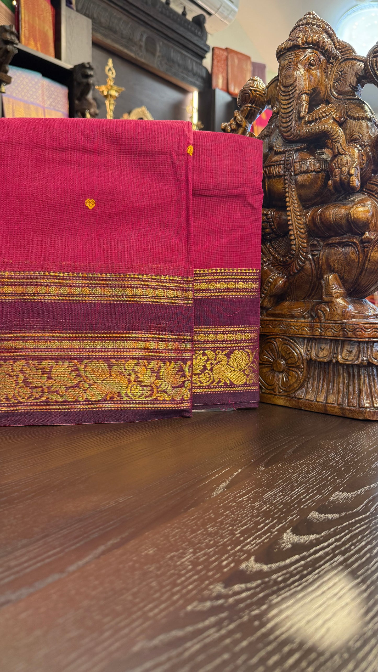 Kanchi Cotton Saree