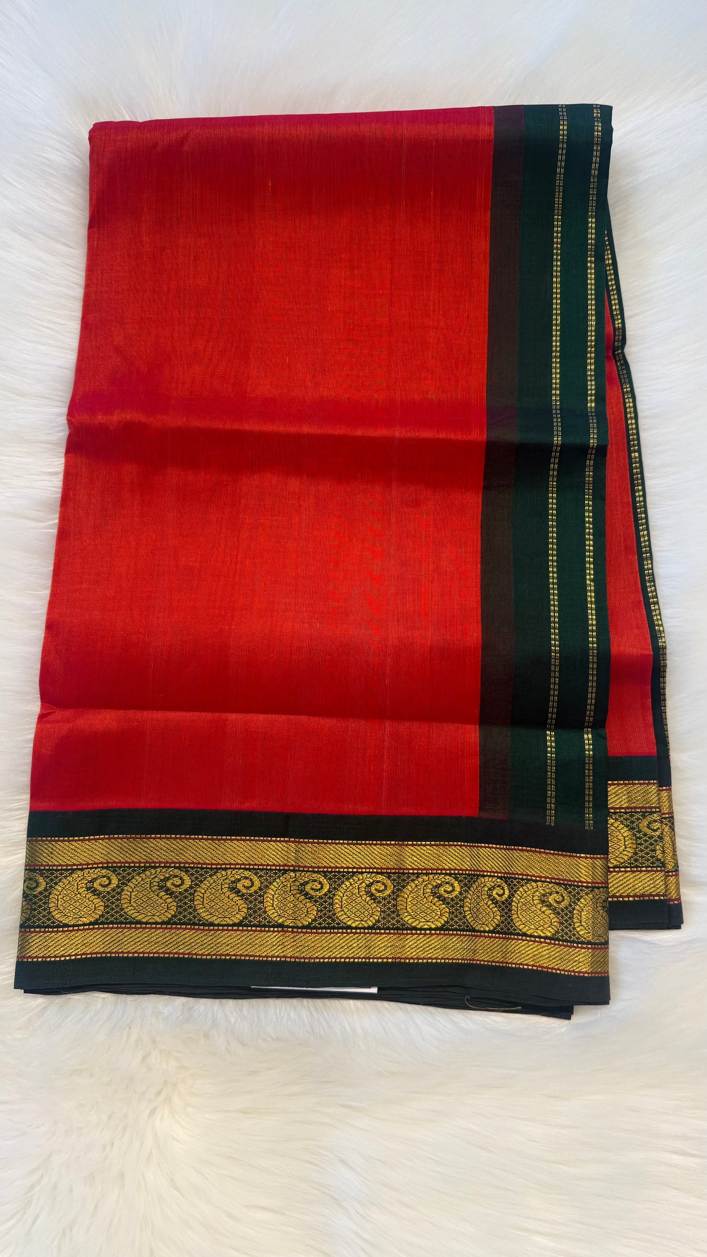 HANDLOOM KANCHIPURAM SILK COTTON (KSC202)