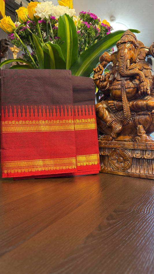 Kanchi Cotton Saree