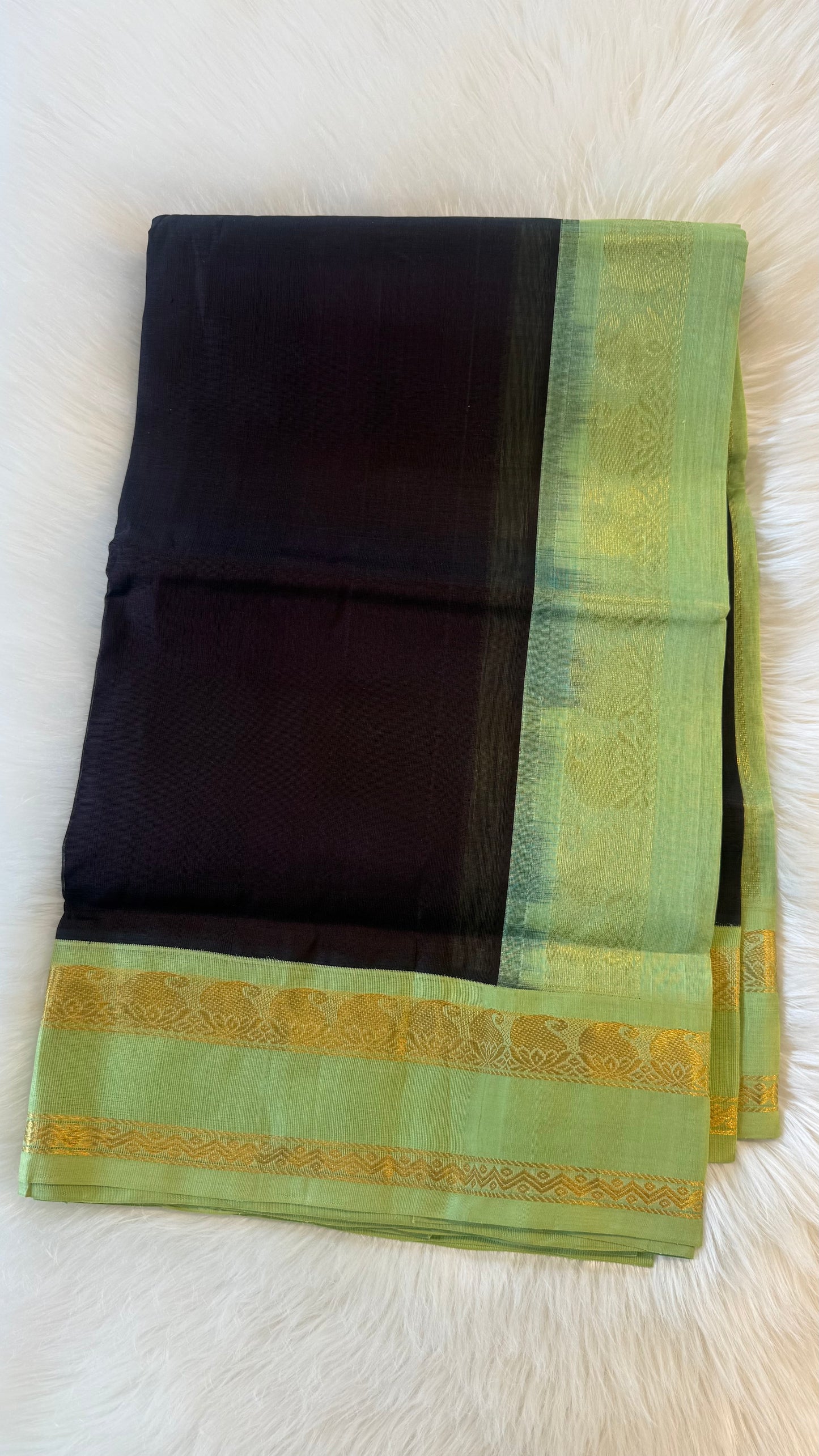 HANDLOOM KANCHIPURAM SILK COTTON (KSC217)