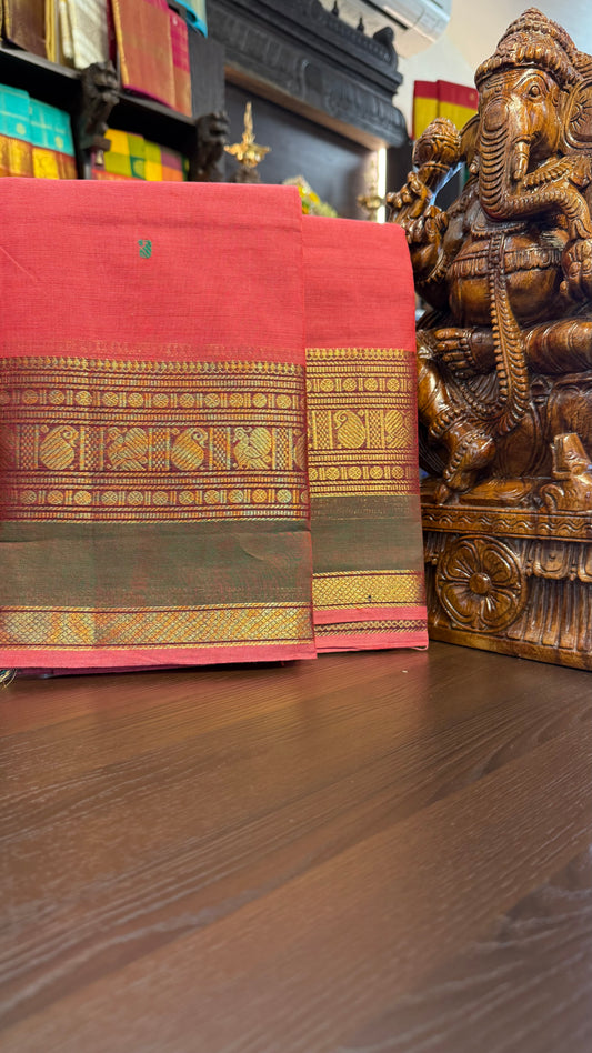Kanchi Cotton Saree