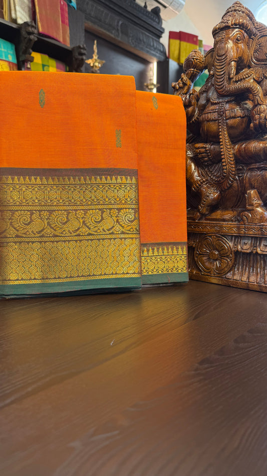 Kanchi Cotton Saree