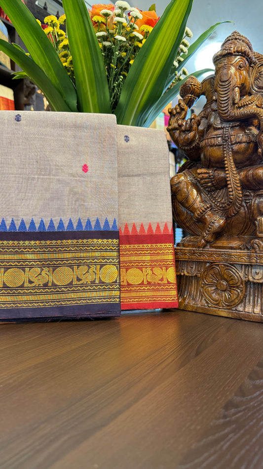 Kanchi Cotton Saree
