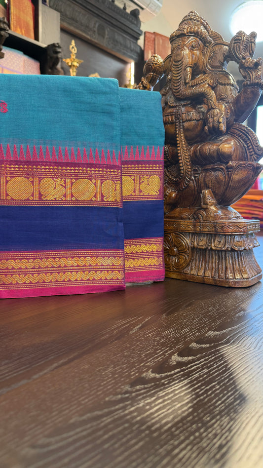 Kanchi Cotton Saree