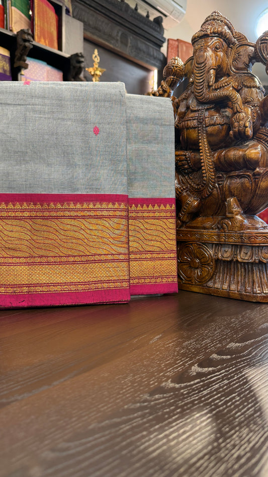 Kanchi Cotton Saree