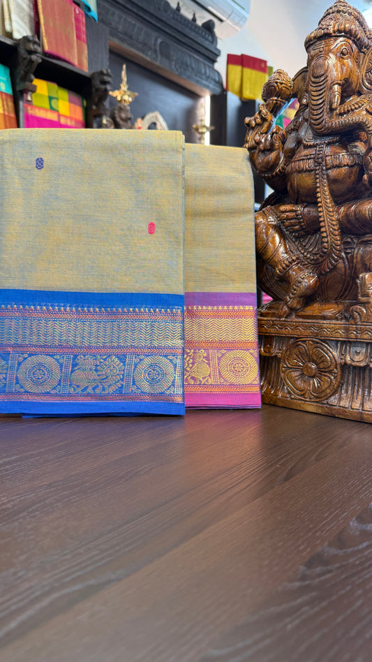 Kanchi Cotton Saree