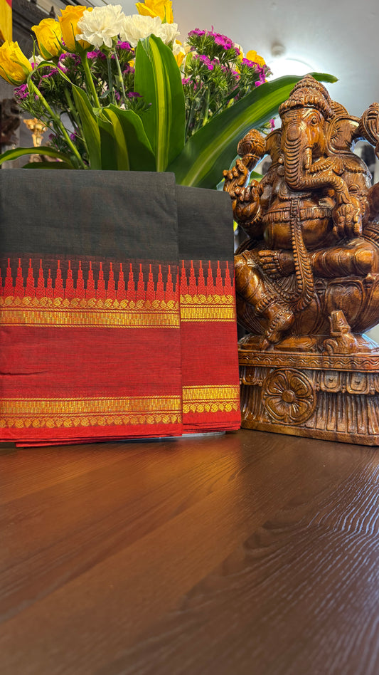 Kanchi Cotton Saree