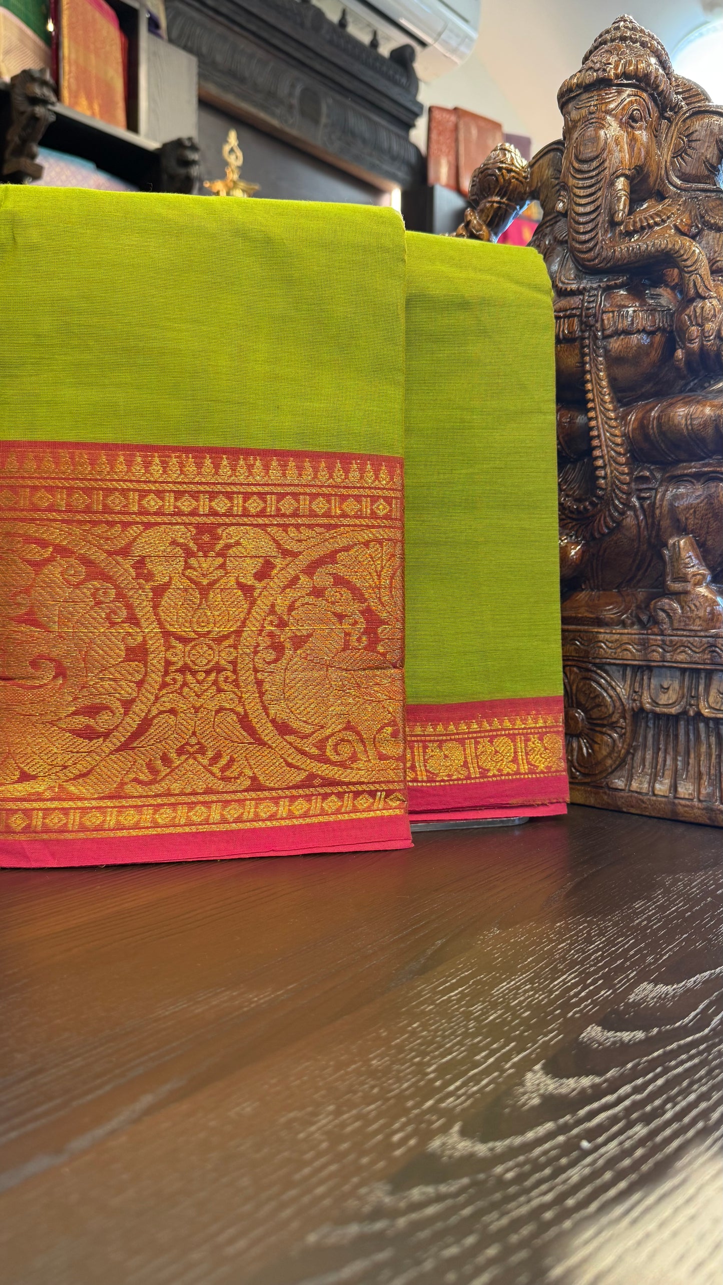 Kanchi Cotton Saree