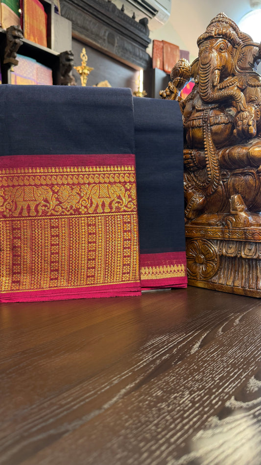 Kanchi Cotton Saree