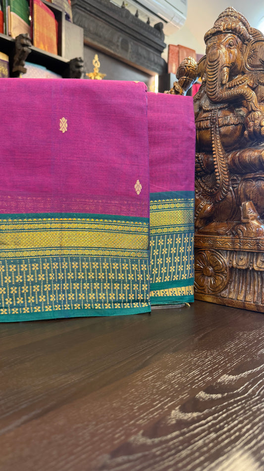Kanchi Cotton Saree