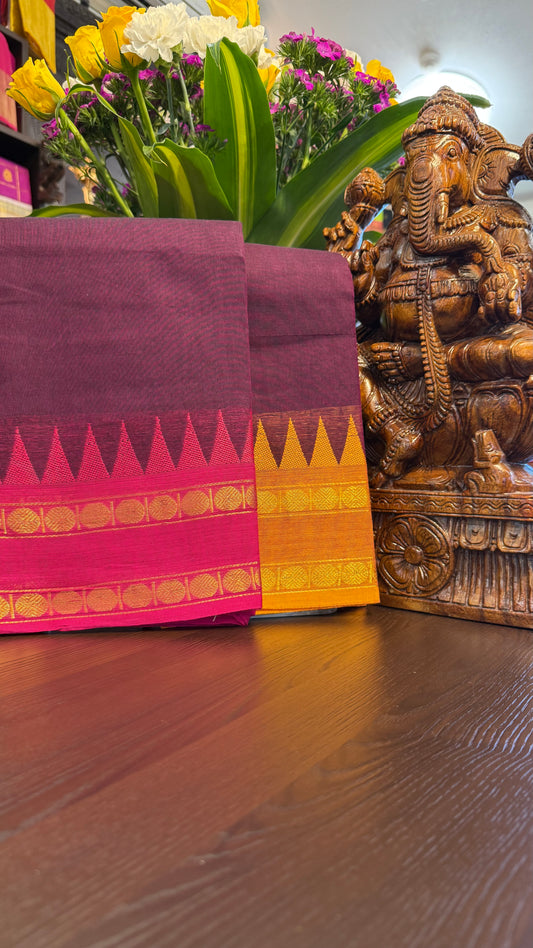 Kanchi Cotton Saree