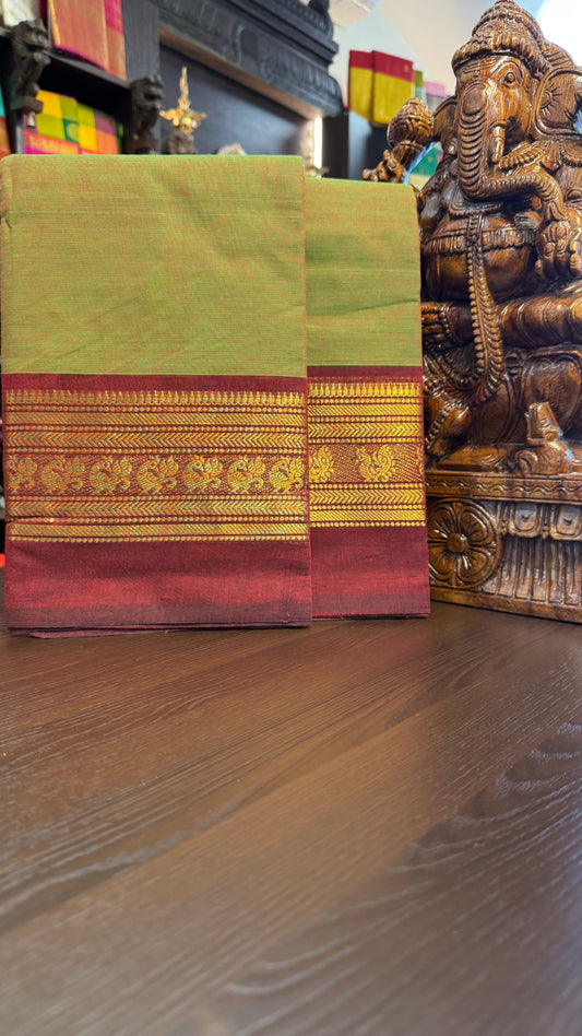 Kanchi Cotton Saree