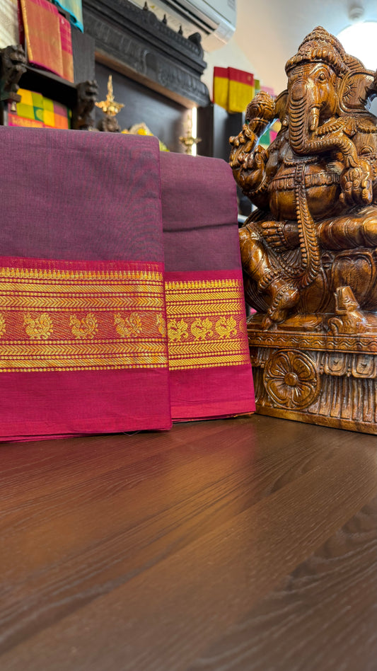 Kanchi Cotton Saree