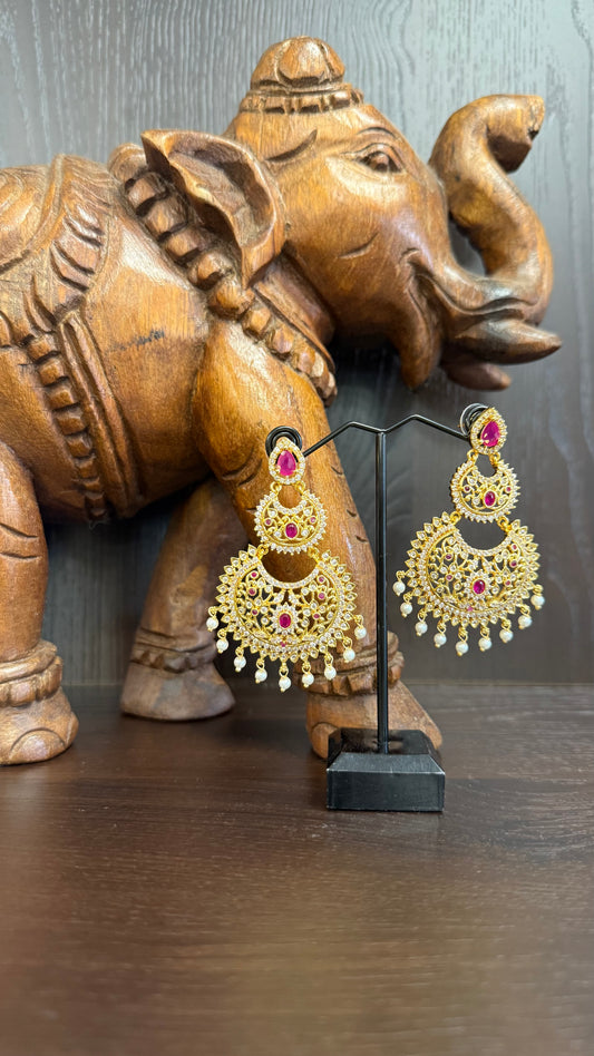 Nalina Ruby Earrings