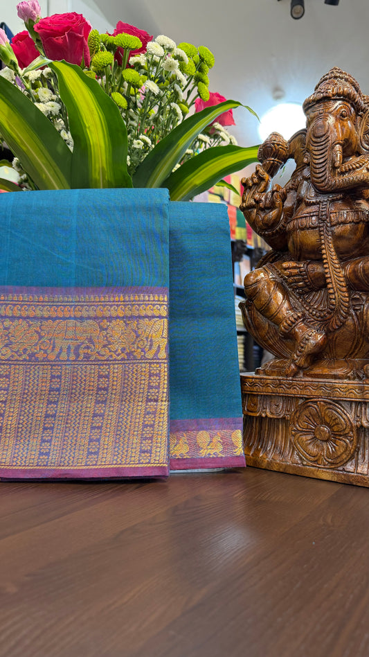 Kanchi Cotton Saree
