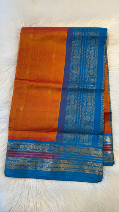 HANDLOOM KANCHIPURAM SILK COTTON (KSC238)