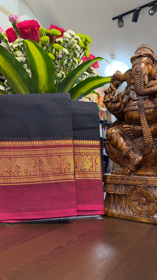 Kanchi Cotton Saree