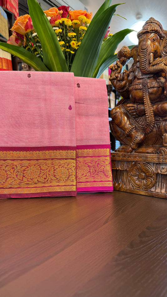 Kanchi Cotton Saree