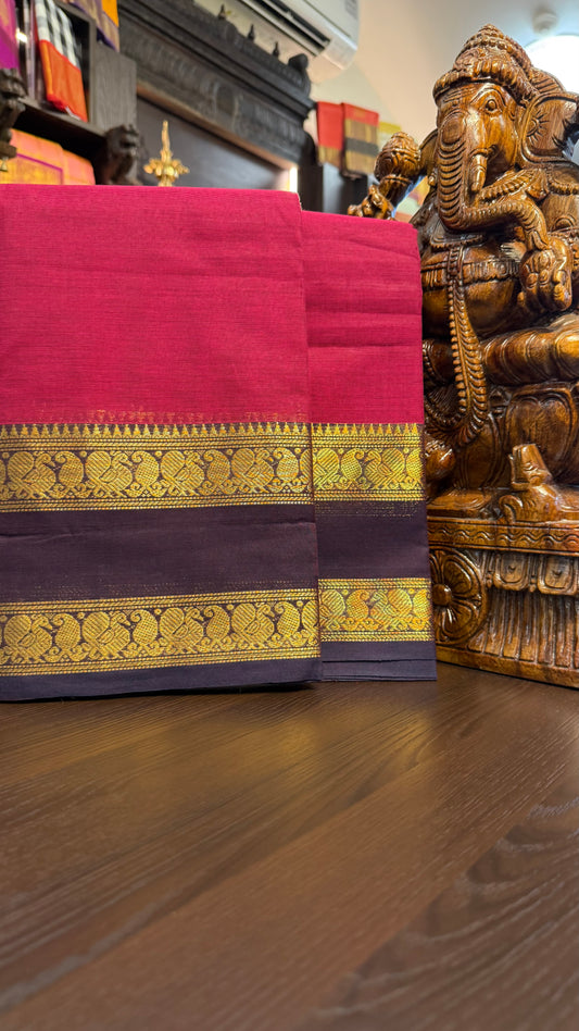 Kanchi Cotton Saree