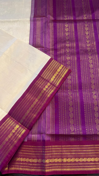HANDLOOM KANCHIPURAM SILK COTTON (KSC150)