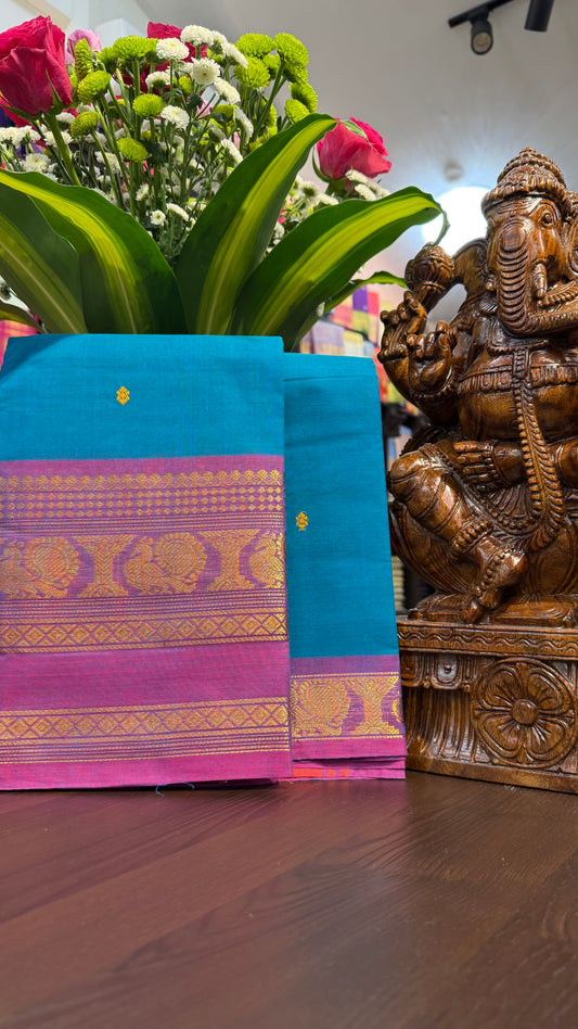 Kanchi Cotton Saree