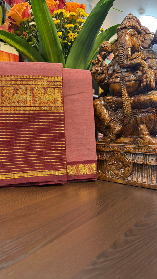 Kanchi Cotton Saree