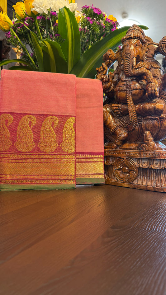 Kanchi Cotton Saree