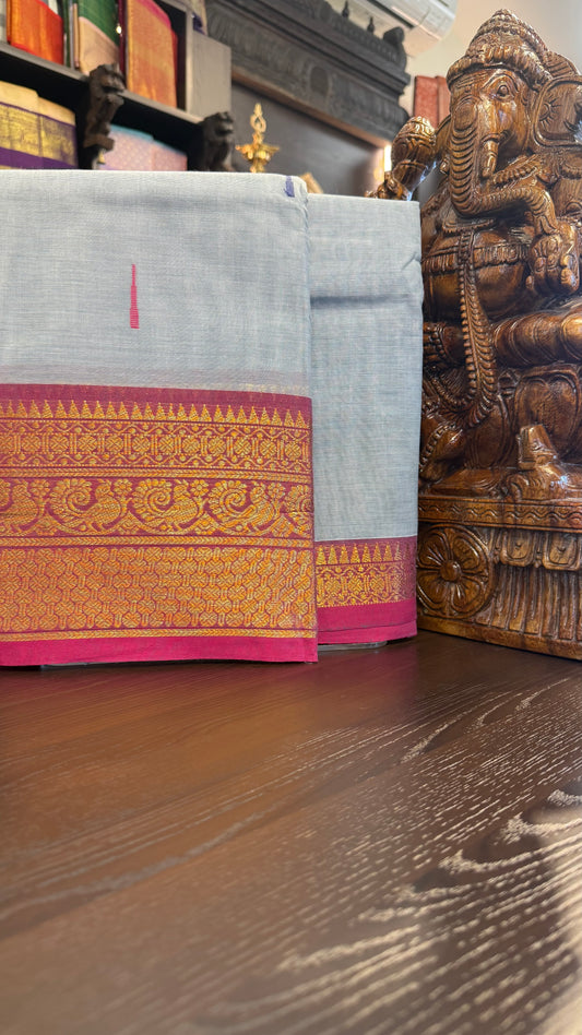 Kanchi Cotton Saree