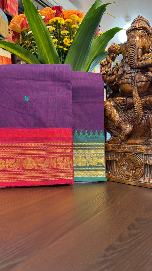 Kanchi Cotton Saree