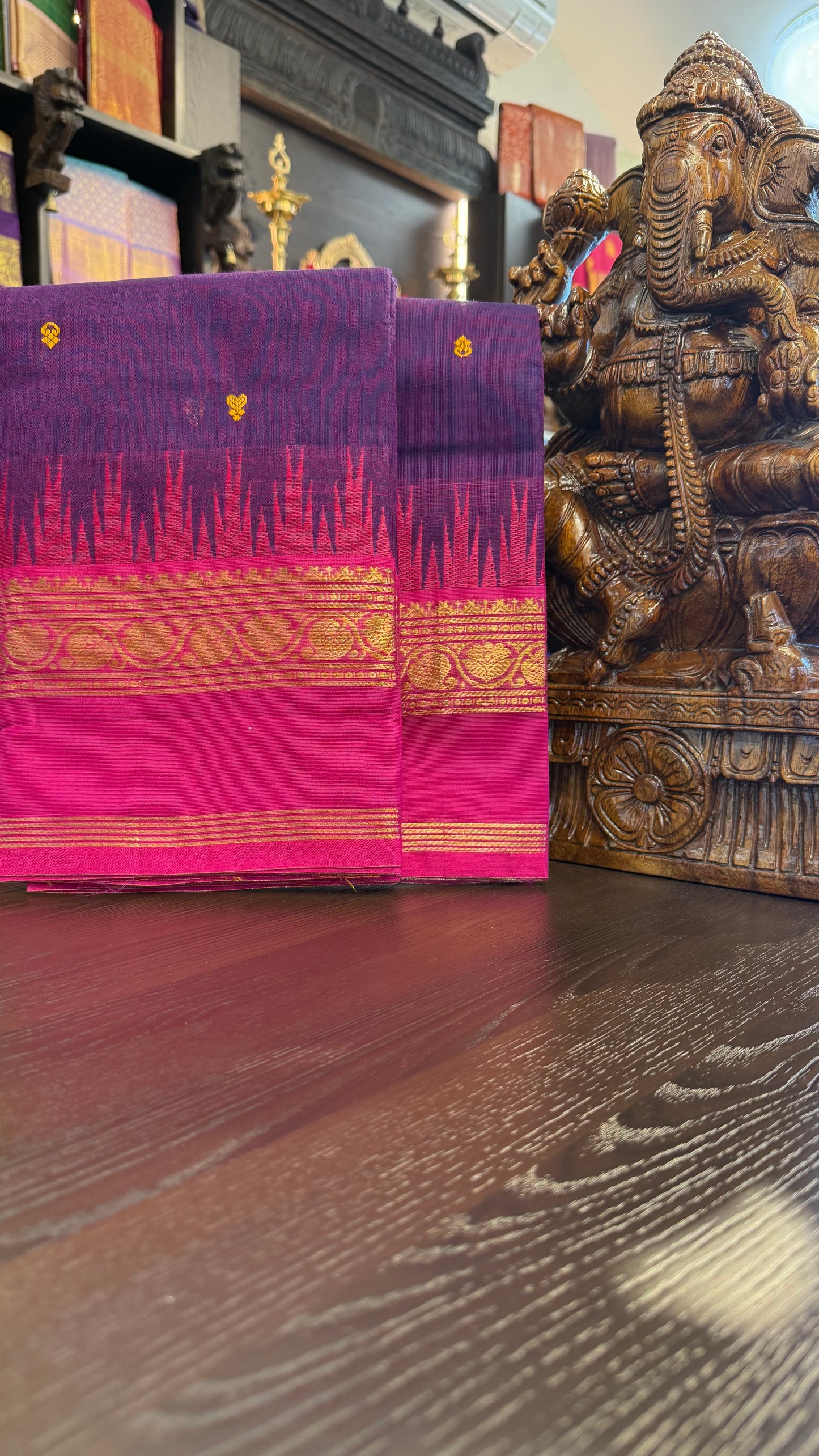 Kanchi Cotton Saree