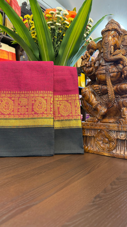 Kanchi Cotton Saree