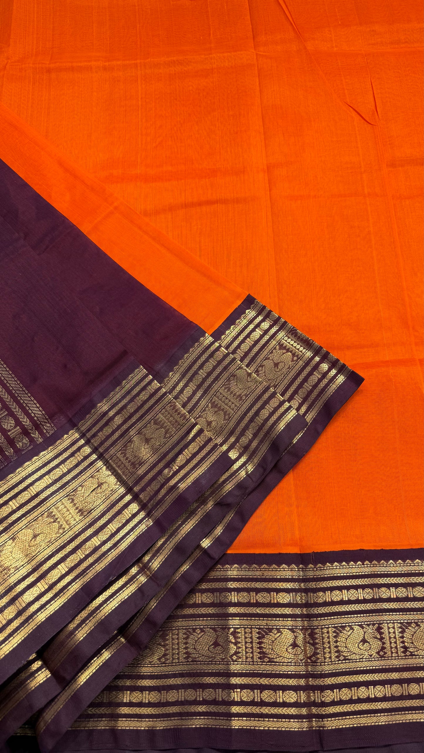 HANDLOOM KANCHIPURAM SILK COTTON (KSC187)
