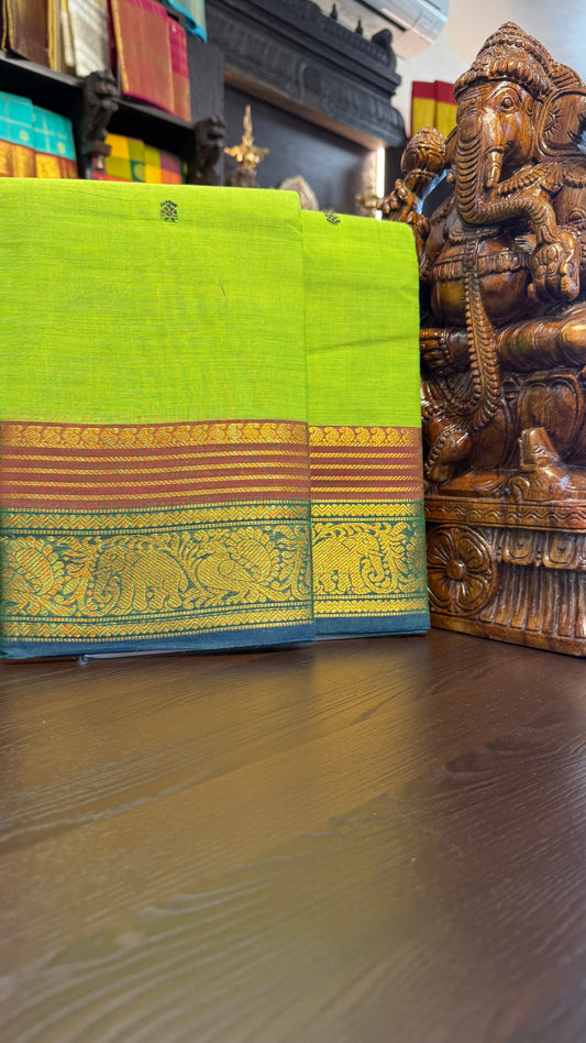 Kanchi Cotton Saree