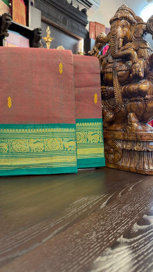 Kanchi Cotton Saree