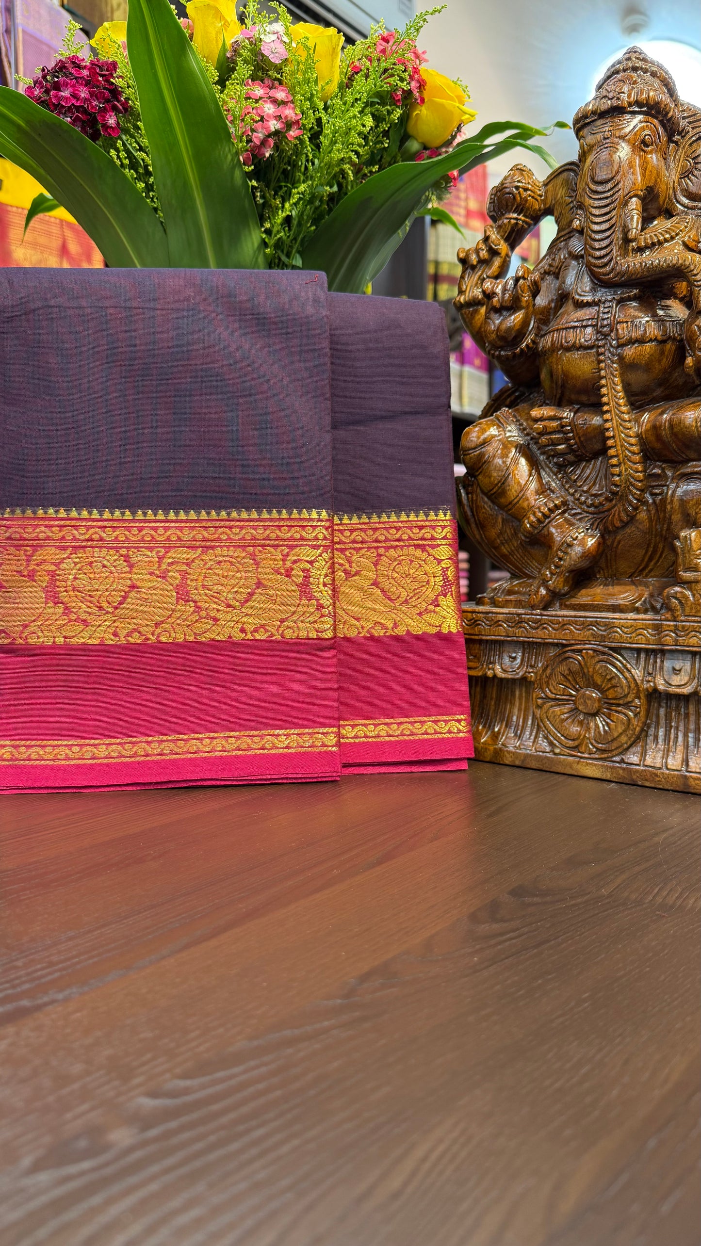 Kanchi Cotton Saree
