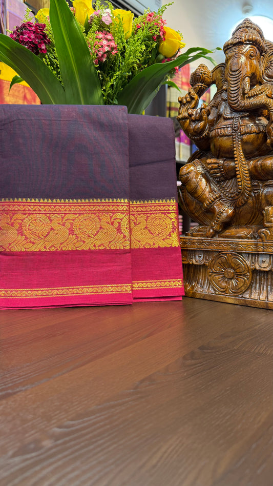 Kanchi Cotton Saree